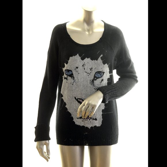 LAUREN MOSHI LION SWEATER / PULLOVER - SIZE M - NWOT - Picture 1 of 9